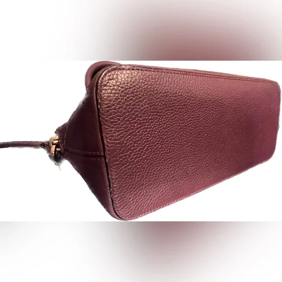 Kate Spade ♠️ Purse Crossbody-Dark Burgundy Color-Excellent Preowned Good Cond - Picture 6 of 14